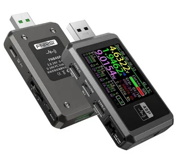 USB-измеритель FNIRSI FNB58 с Bluetooth модулем 