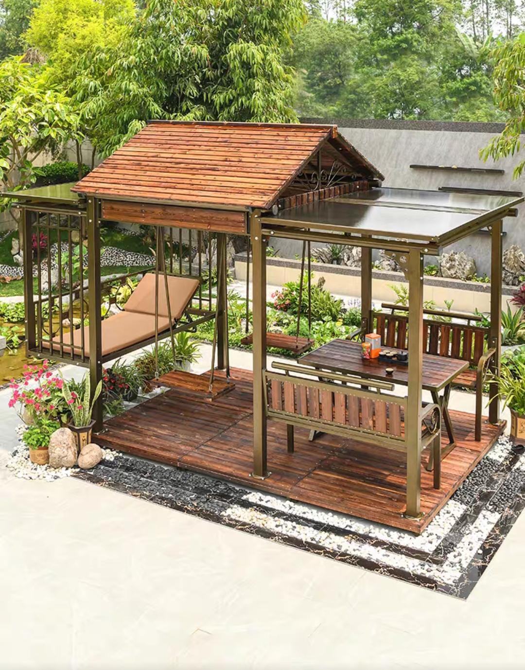 Садовый комплекс для отдыха с доставкой из Китая в Россию