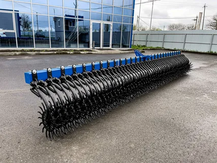 Борона мотыга ротационная усиленная регулируемая 6-12 метров захват из Китая поставка с ПЭК Гуанчжоу в Россию