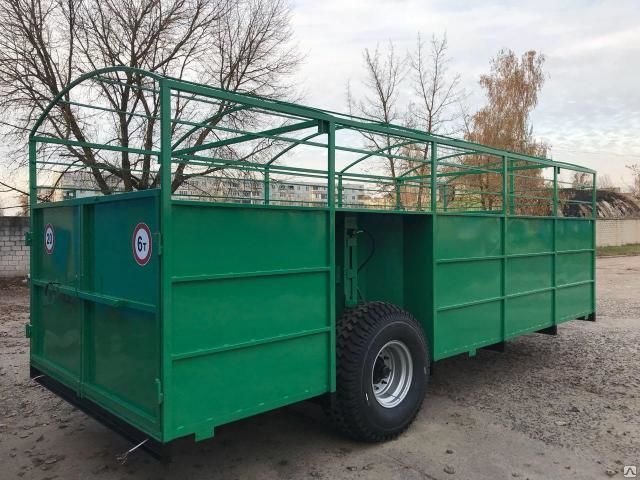 Прицеп для перевозки скота из Китая поставка с ПЭК Гуанчжоу в Россию