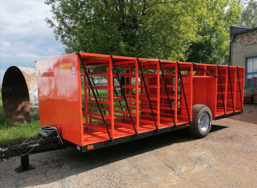 Прицеп тракторный для перевозки птицы из Китая поставка с ПЭК Гуанчжоу в Россию