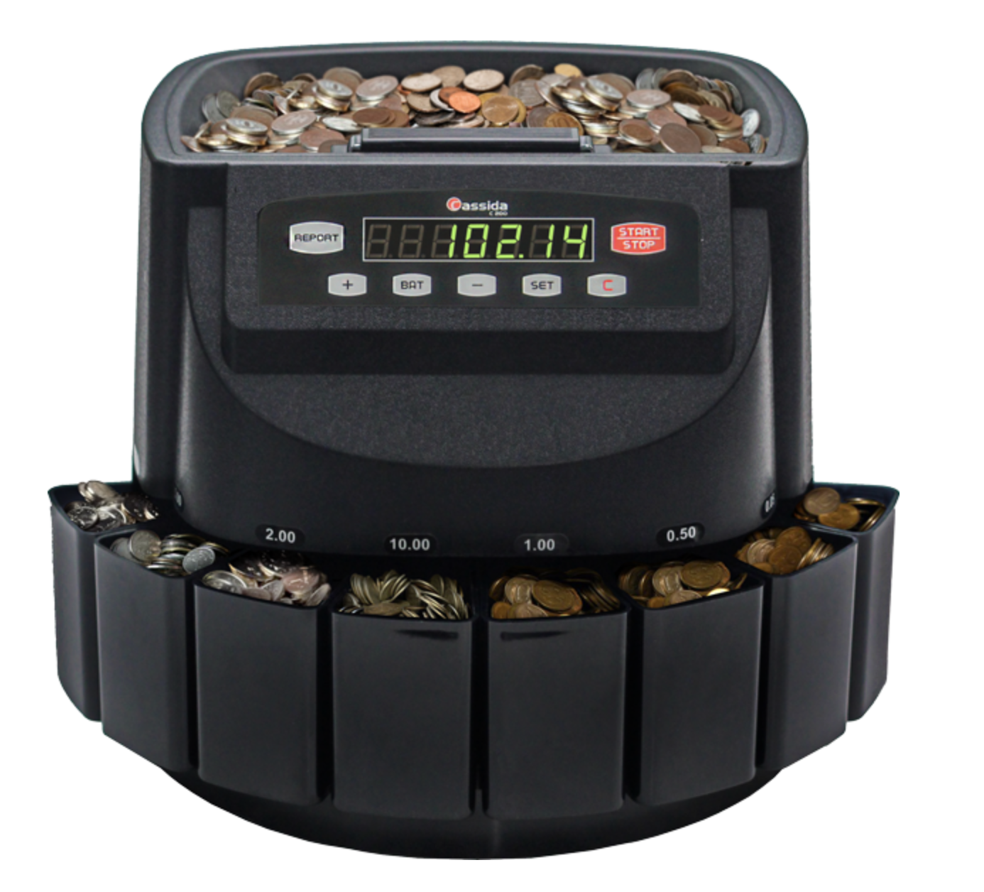 Счетчик - сортировщик монет из Китая поставка с ПЭК Гуанчжоу в Россию