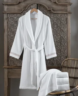 Банные халаты с монограммой вашего  бренда с доставкой из Китая в Россию