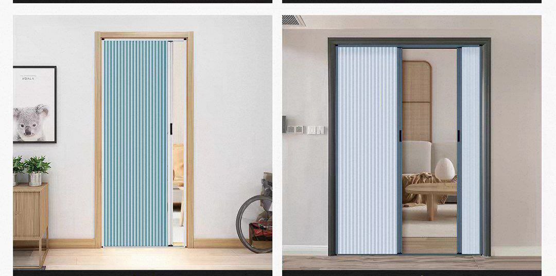 Дверь-штора удобное разделение пространства с доставкой из Китая в Россию