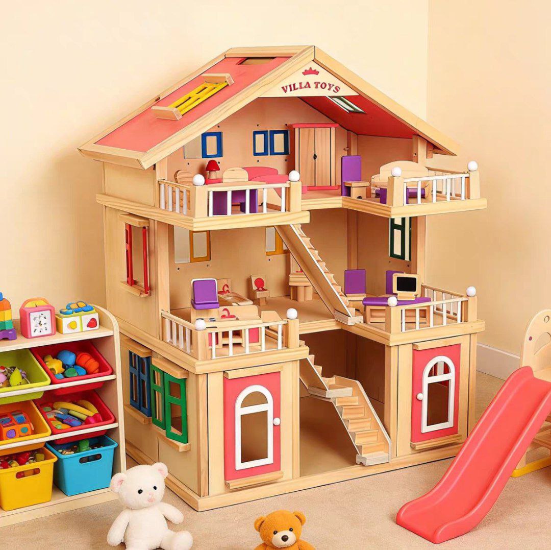 Кукольный домик по вашему проекту с доставкой из Китая в Россию