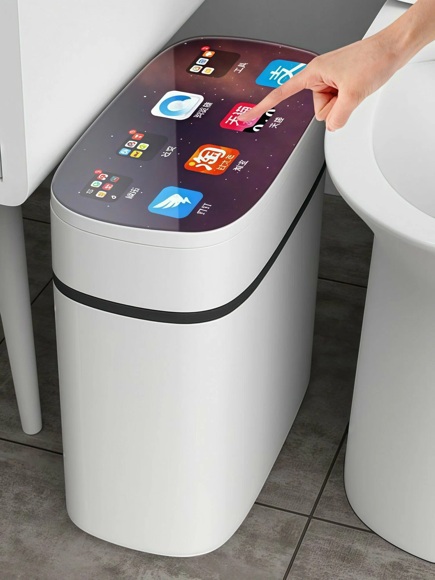 Умная мусорная корзина из  Китая поставка с ПЭК Гуанчжоу в Россию