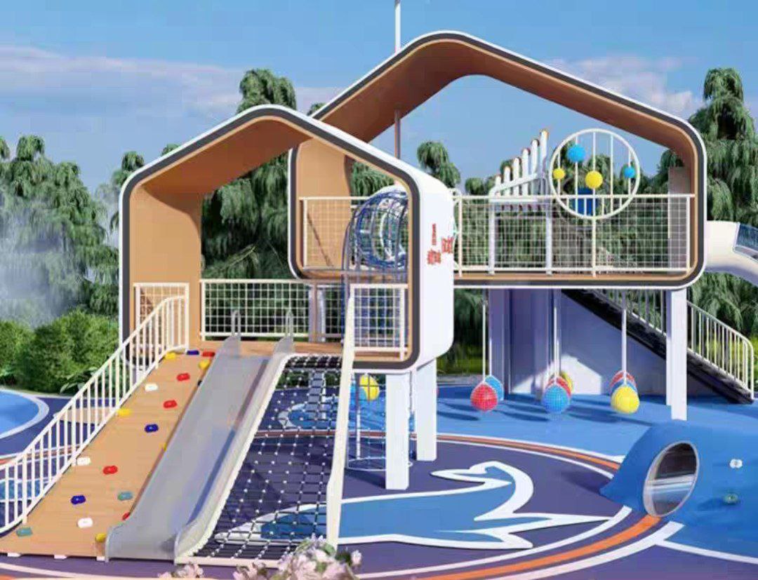 Детская спортивная площадка с доставкой из Китая в Россию