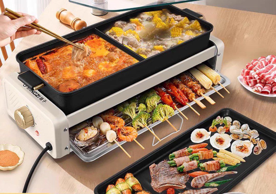 Многофункциональный контактный гриль с доставкой из Китая в Россию
