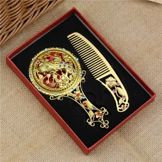 Подарочный набор зеркало с расческой из Китая поставка с ПЭК Гуанчжоу в Россию