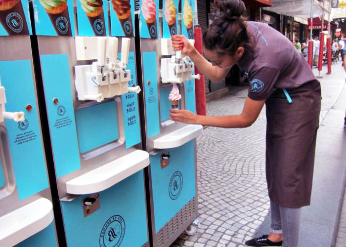 Аппарат для мороженого с доставкой из Китая через ПЭК Гуанчжоу