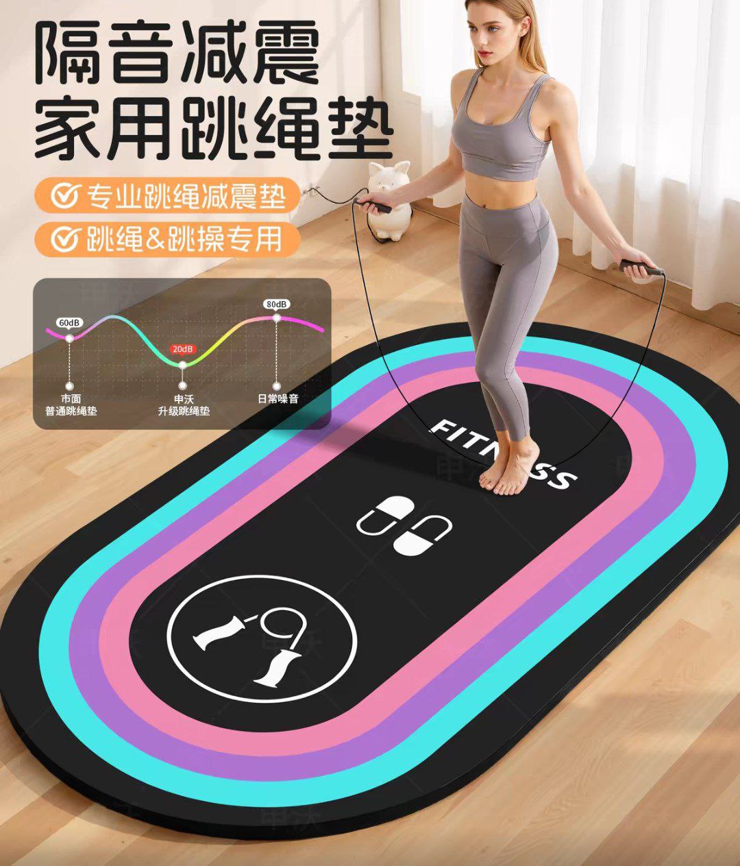 Коврики для фитнеса с доставкой из Китая в Россию