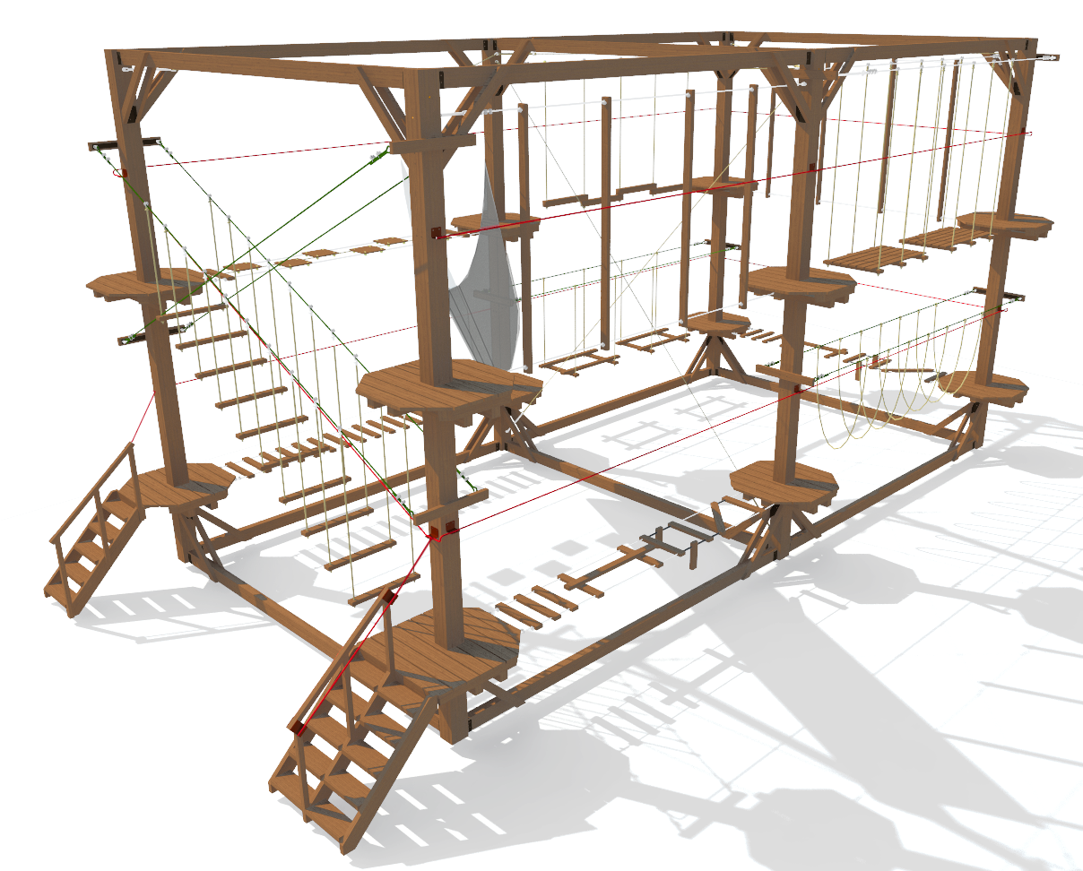 Верёвочный городок с доставкой из Китая через ПЭК Гуанчжоу
