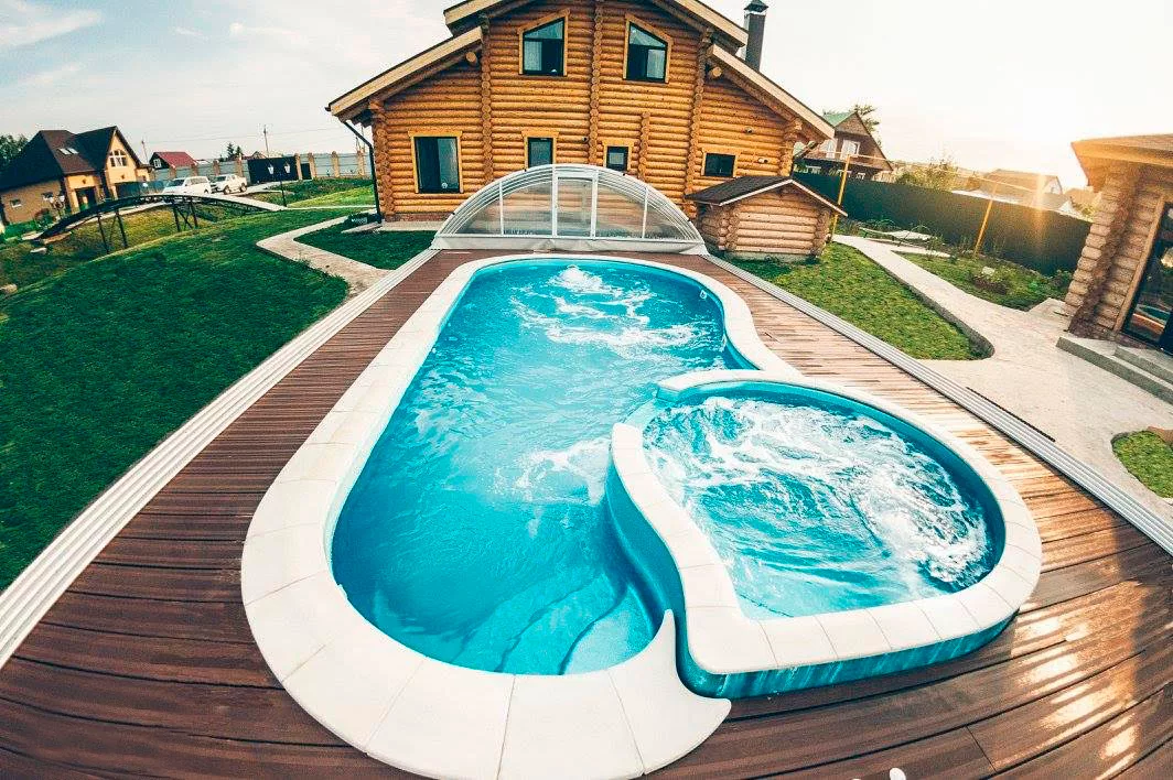 Композитный бассейн закупка в Китае.