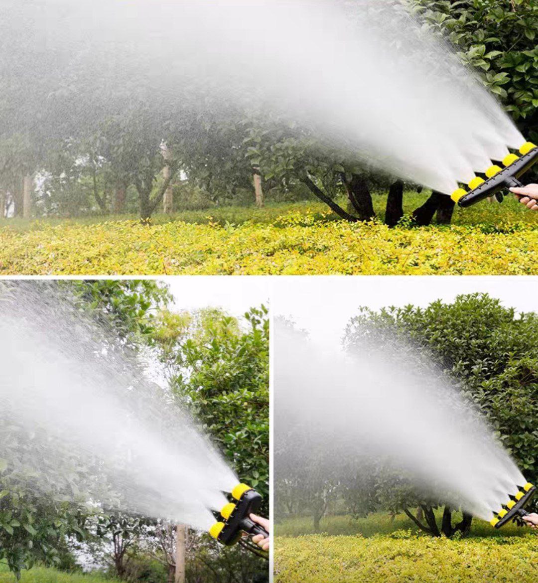 Садовый шланг с насадками разной мощности с доставкой из Китая в Россию