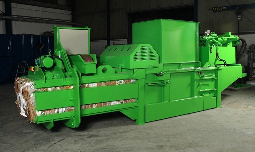 Пресс для макулатуры из Китая поставка с ПЭК Гуанчжоу в Россию