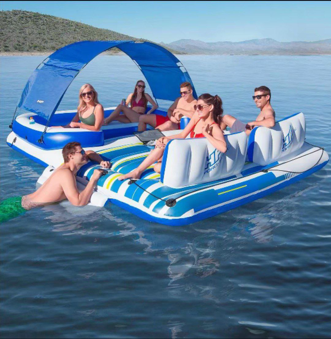 Надувной пятиместный плот с тентом с доставкой из Китая в Россию