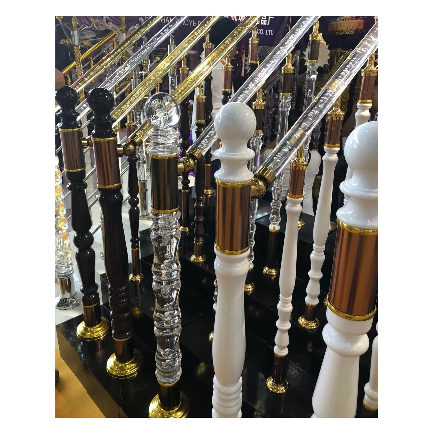 Хрустальные акриловые балясины для лестниц с доставкой из Китая в Россию