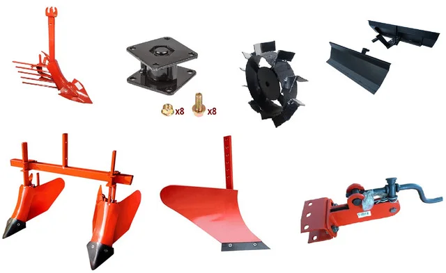 Навесное оборудование для культиваторов и мотоблоков с доставкой из Китая в Россию