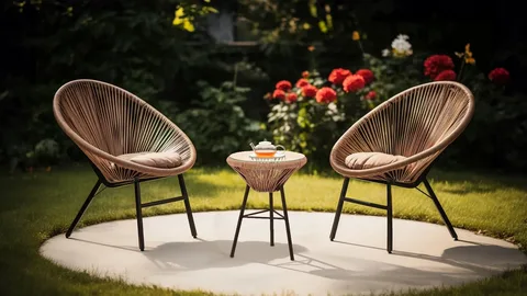 Доставка из Китая садовой мебели.