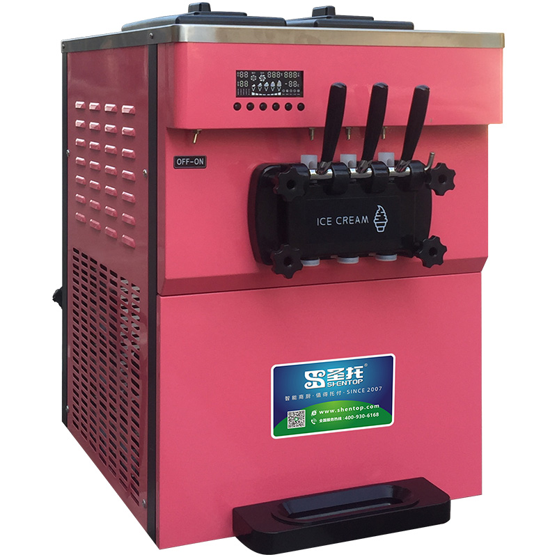 Доставка машины для производства мягкого мороженого с 3 вкусами из Китая в Россию 