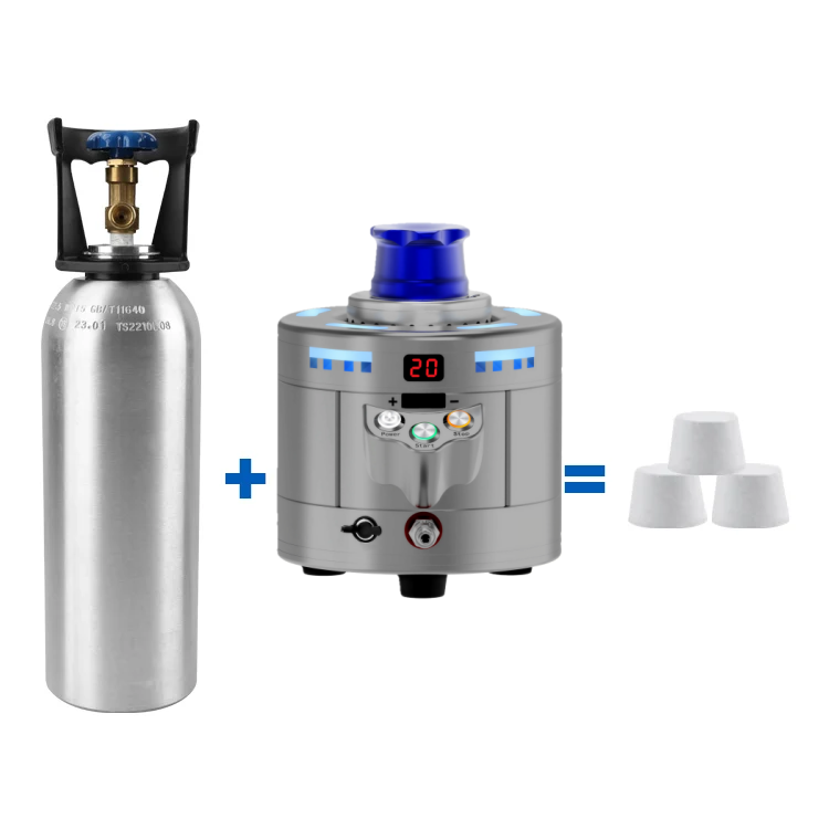 Доставка компактного генератора сухого льда из Китая в Россию