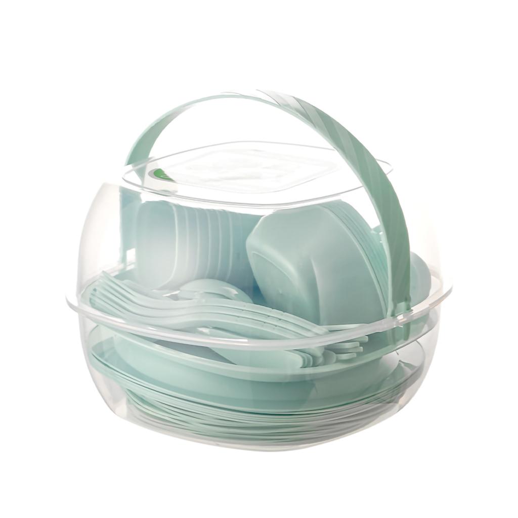 Пластиковая посуда для пикника в контейнере с доставкой из Китая в Россию