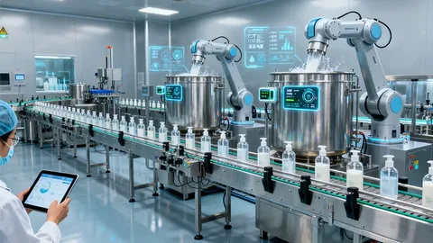 Собственное производство косметики в Китае.