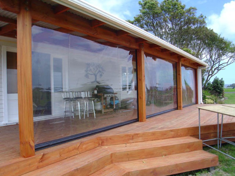 Доставка мягких окон для террас беседок из Китая в Россию