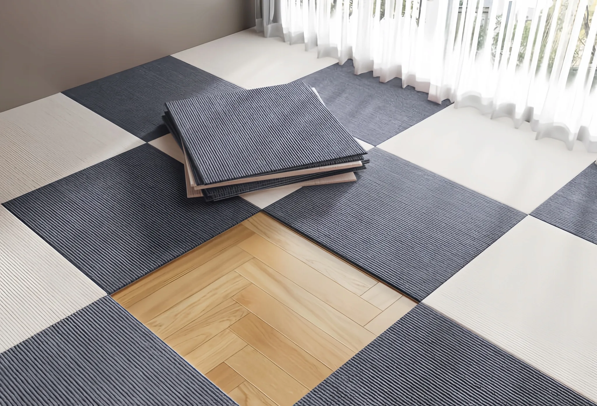 Самоклеющаяся ковровая плитка с доставкой из Китая в Россию