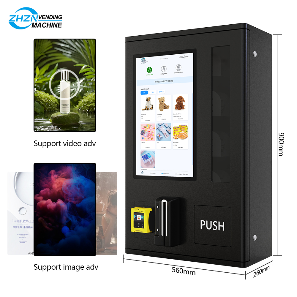 Доставка торгового автомата с сенсорным экраном из Китая в Россию