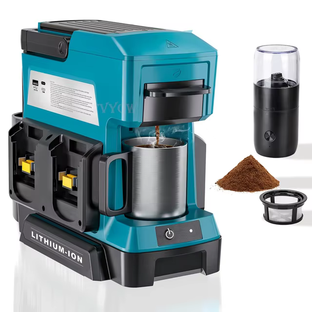 Портативная беспроводная кофеварка Makita   поставка из Китая с ПЭК Гуанчжоу в Россию