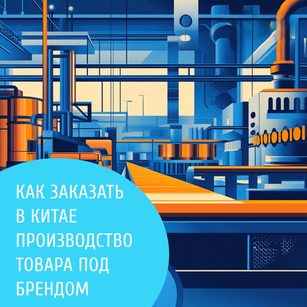 Собственный бренд производство в Китае.