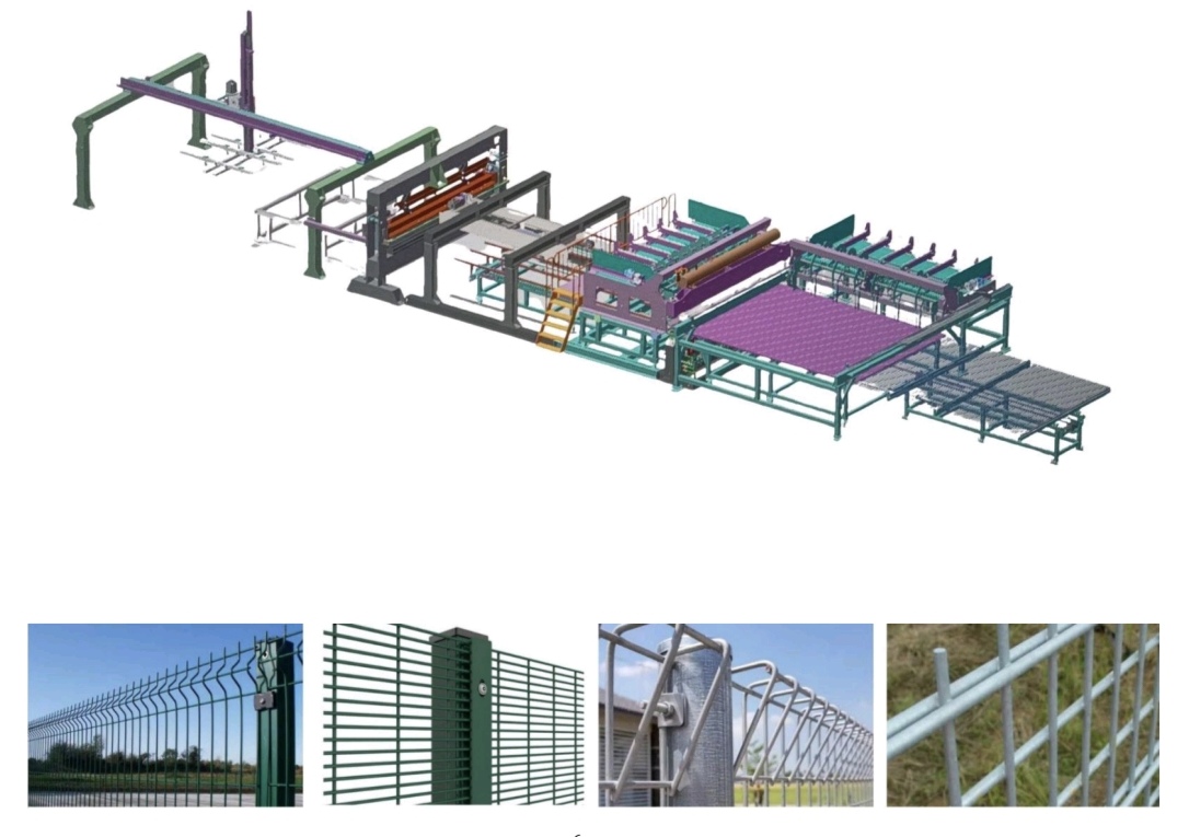 Поставка оборудования по производству 3D заборов из Китая в Россию