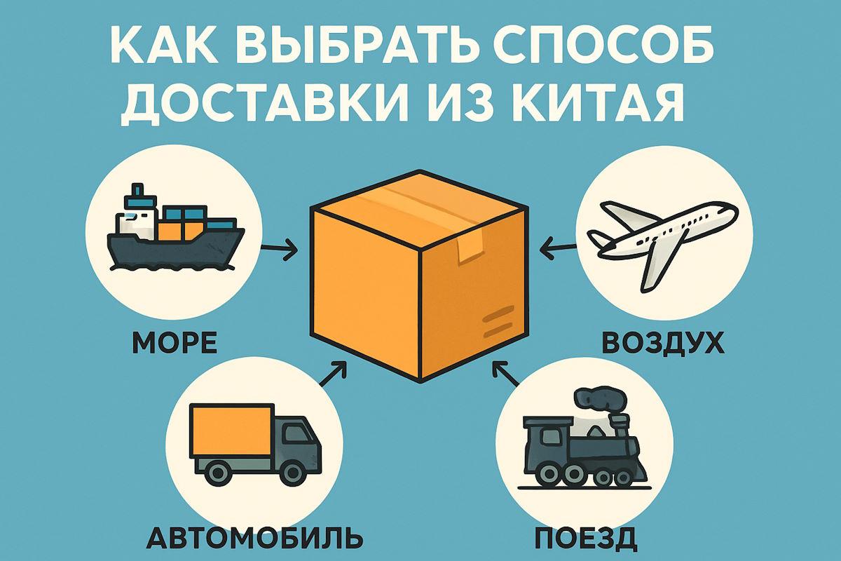 Какой способ доставки из Китая выбрать.