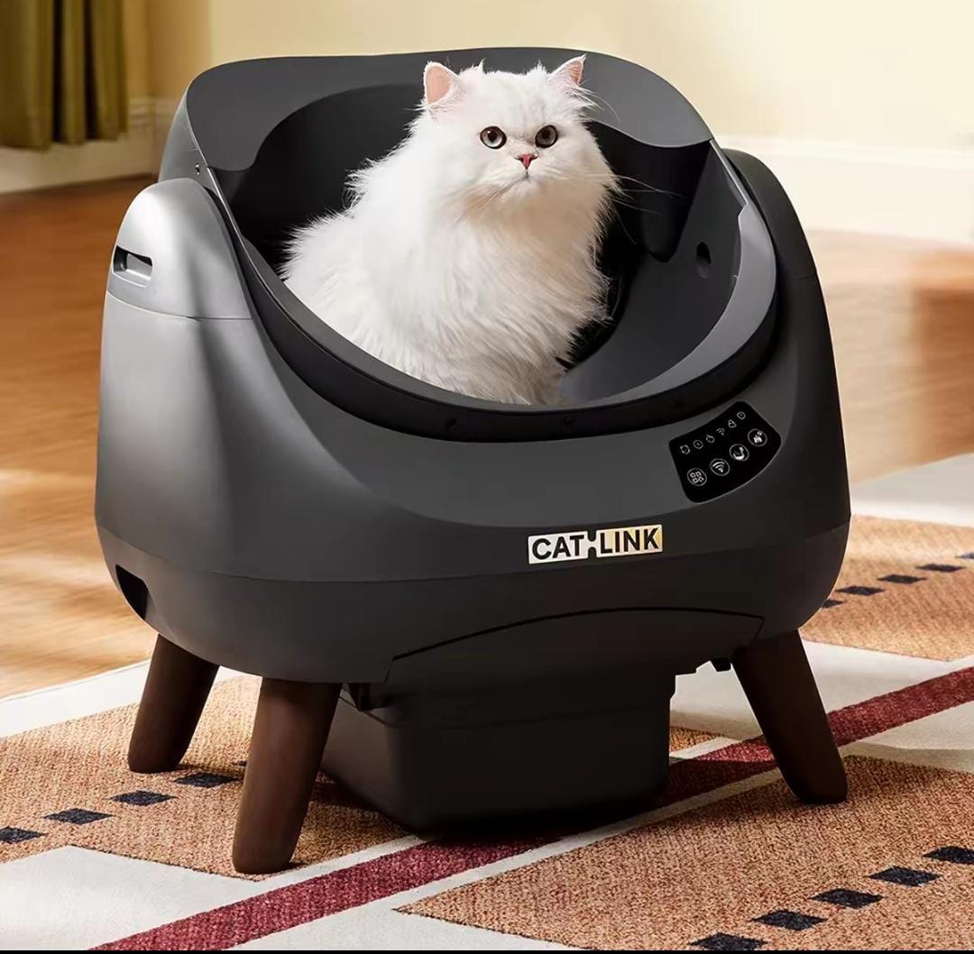 Самоочищающийся кошачий туалет с доставкой из Китая в Россию