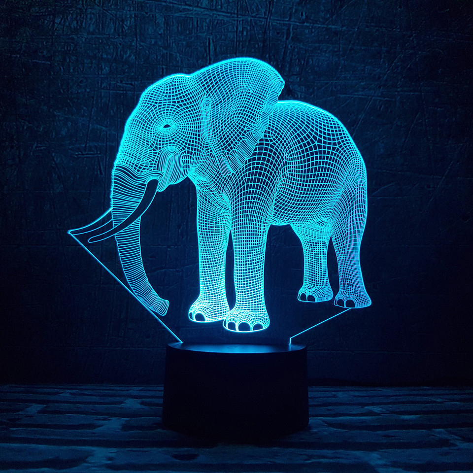 3D светильники оптом с доставкой из Китая через ПЭК Гуанчжоу