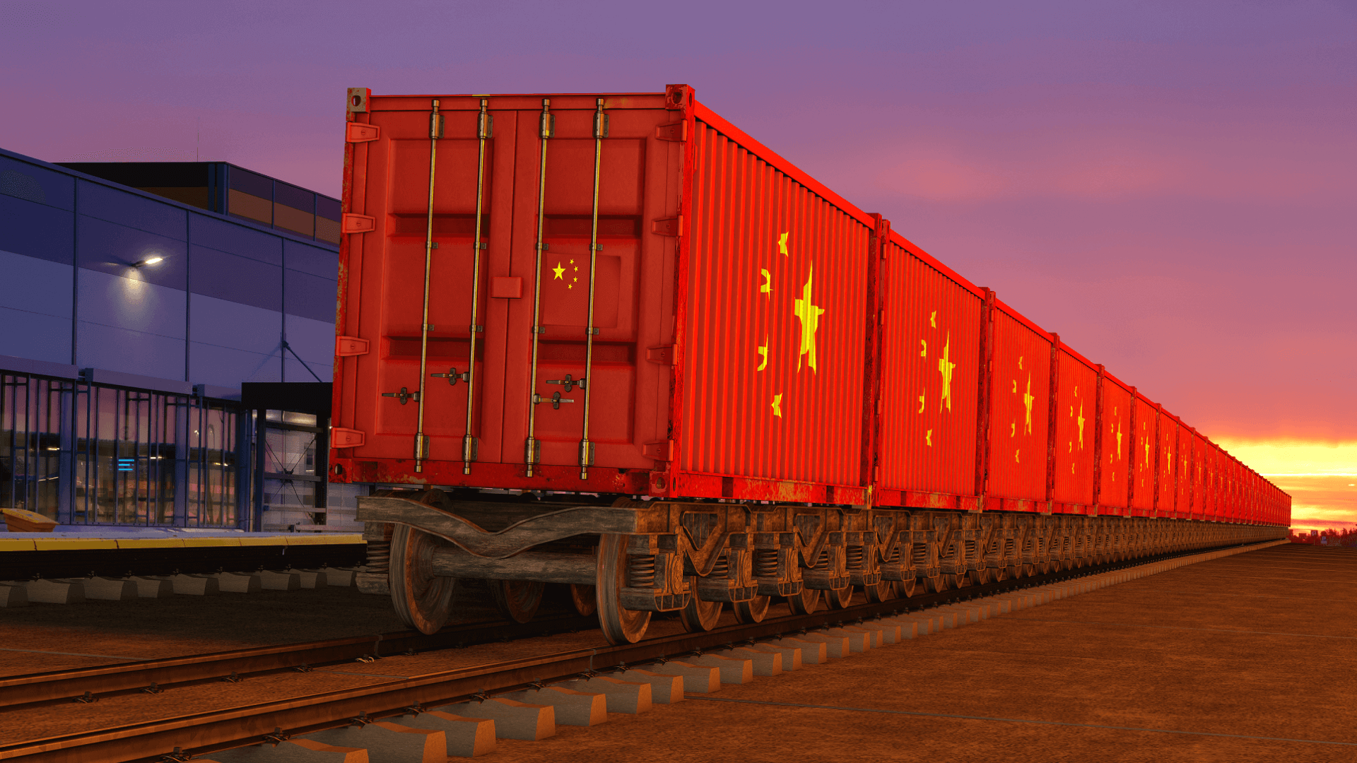 Доставка грузов жд транспортом из Китая