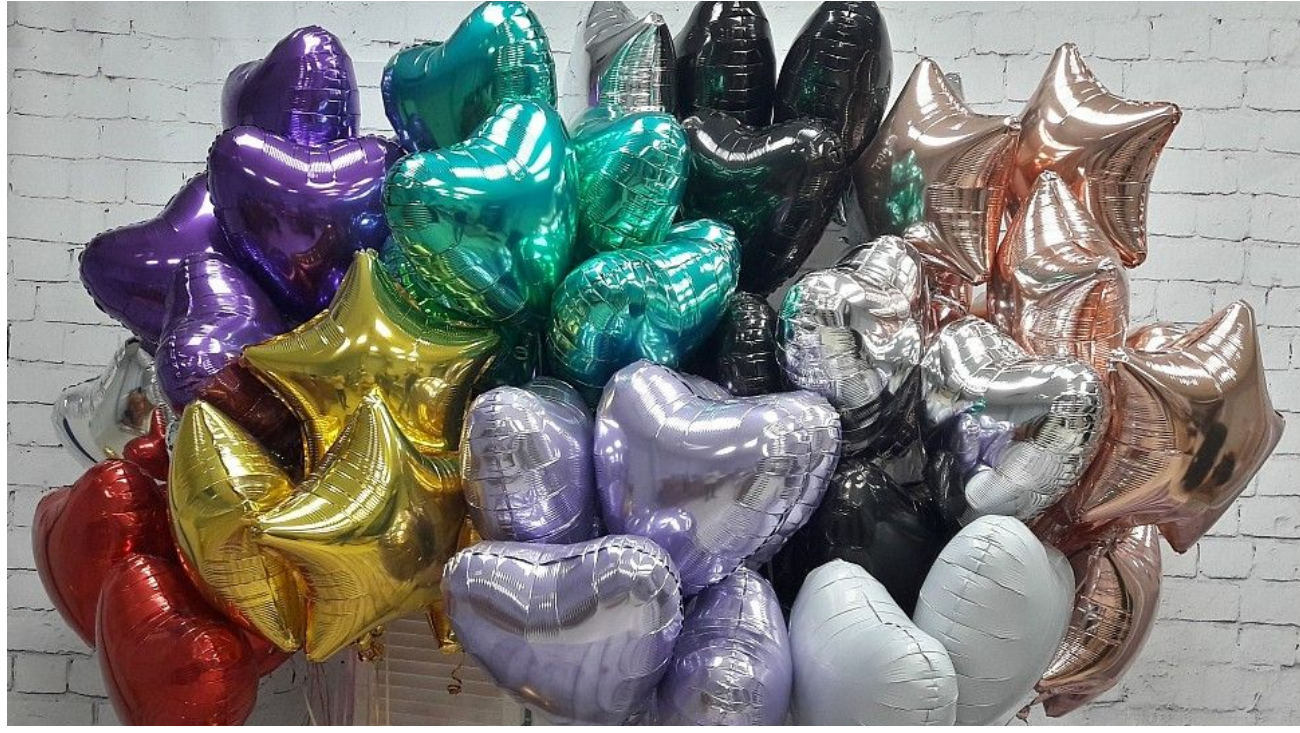 Фольгированные воздушные шары оптом с доставкой из Китая
